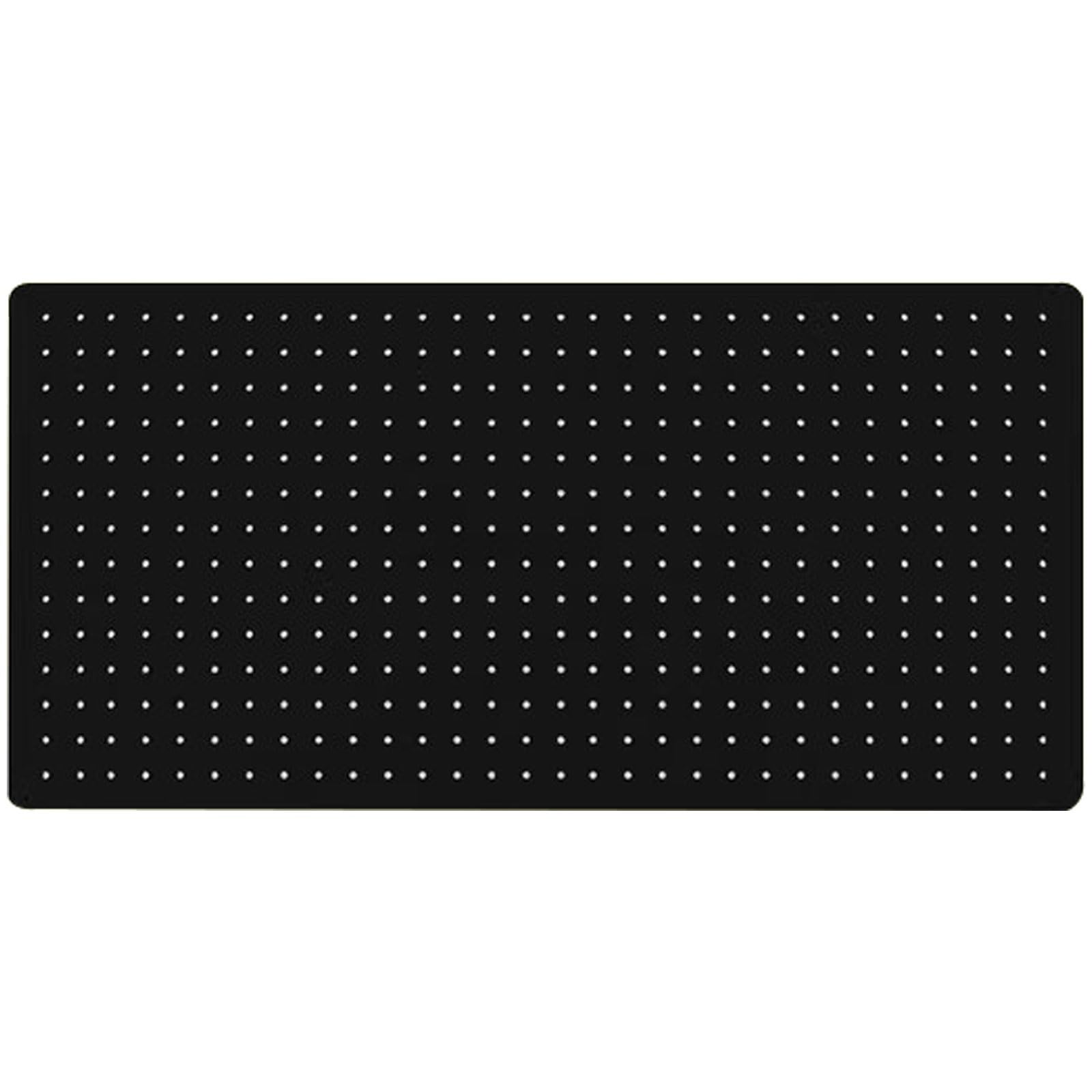 Großes Wandaufbewahrungsregal, Multifunktionales Pegboard Für Bastelraum, Einfach Zu Installieren(Black color)