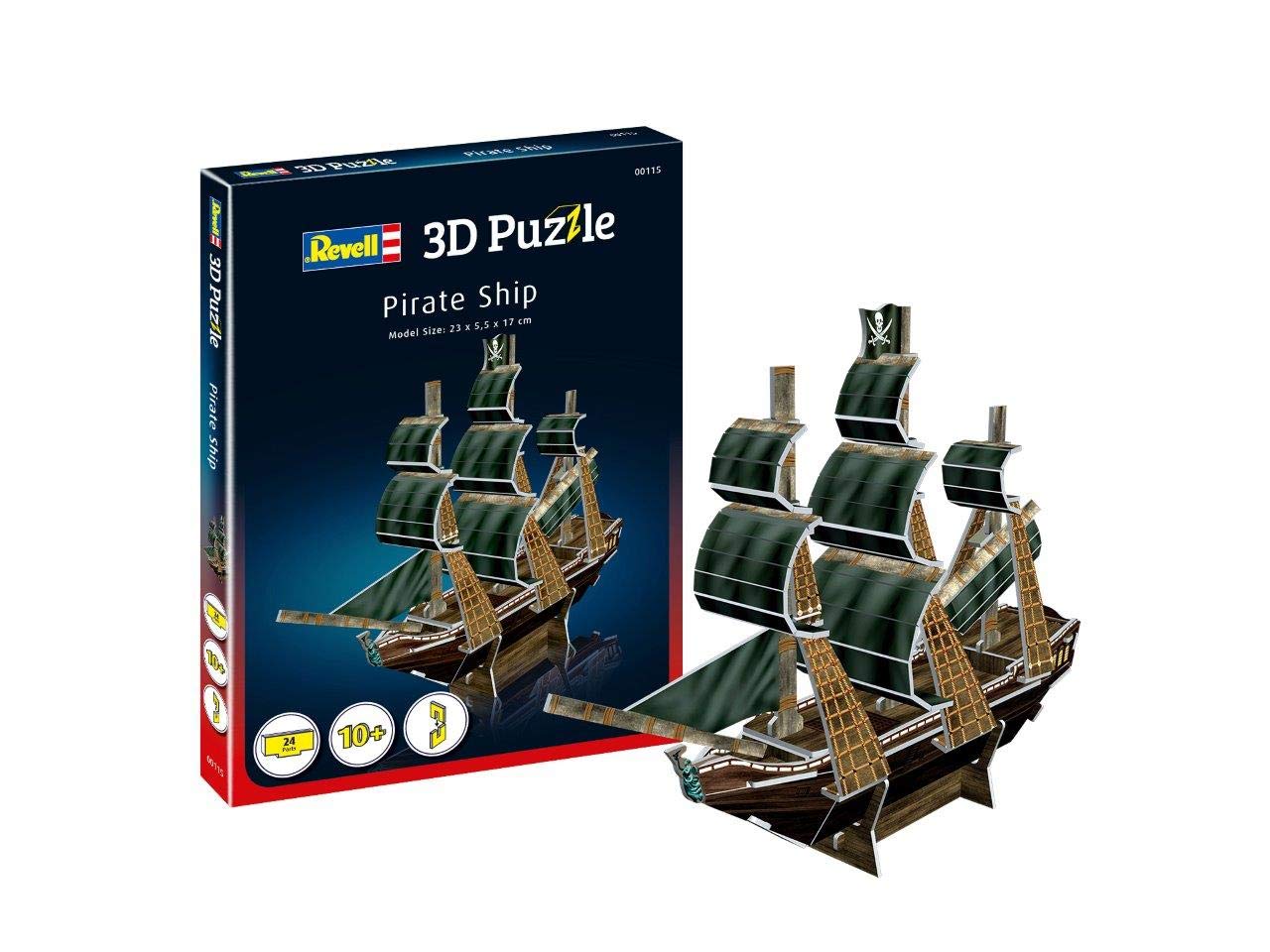Revell 00115 Pirate Ship 3D Mini Puzzle