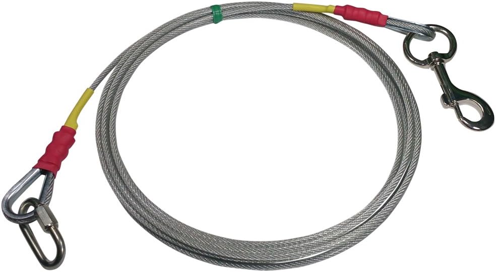 Freedom Aerial Dog Runs Replacement Lead Line Cable Heavy Duty 14 FT
