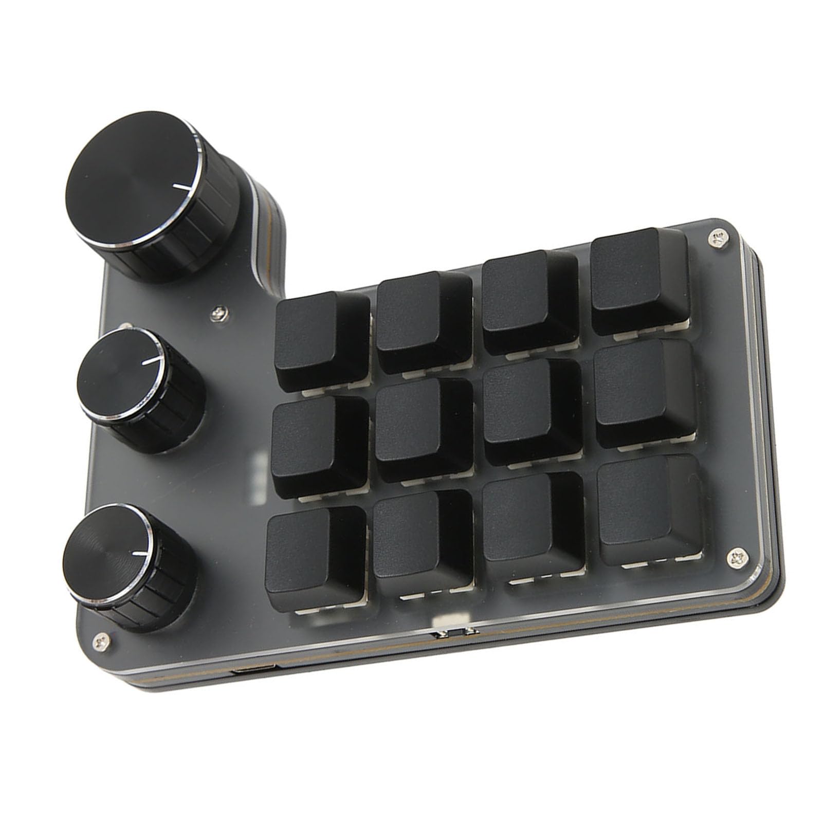 LICAEVEY Tastiera Meccanica 12 Tasti 3 Manopole, Interruttori (USB cablata)