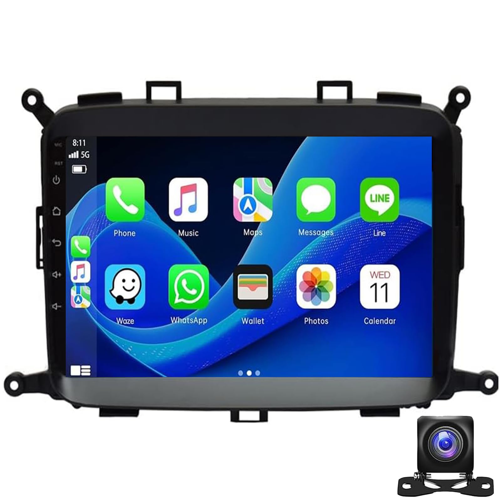 CarPlay inalámbrico en tu KIA Carens 2013 con pantalla Android 8