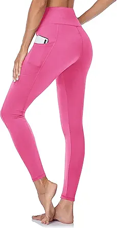 GAYHAY High Waisted Leggings for Women - Soft Opaque Slim Tummy Control Printed Pants for Running Cycling Yoga