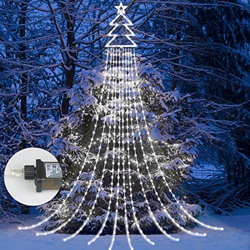 RJEDL Luci di Natale con Stella, 420LED