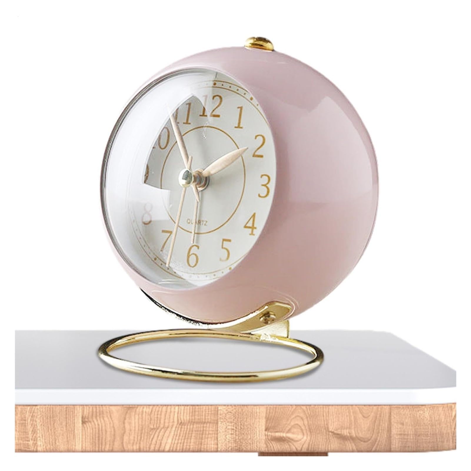 Despertador Pequeño Escritorio Despertador Ruidoso Relojes silenciosos analógicos Retro