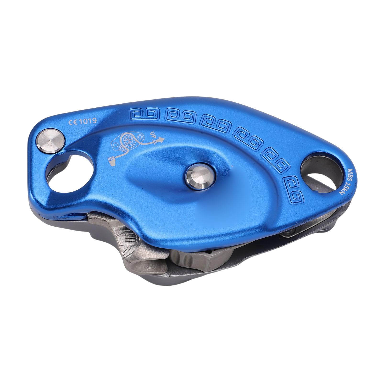 Bnineteenteam Urządzenie Zjazdowe do Prac Powietrznych na świeżym Powietrzu, Urządzenie Asekuracyjne z Aluminium 7075 do Liny 10–12 Mm, wytrzymałość 15 KN Operacji na Dużych Wysokościach