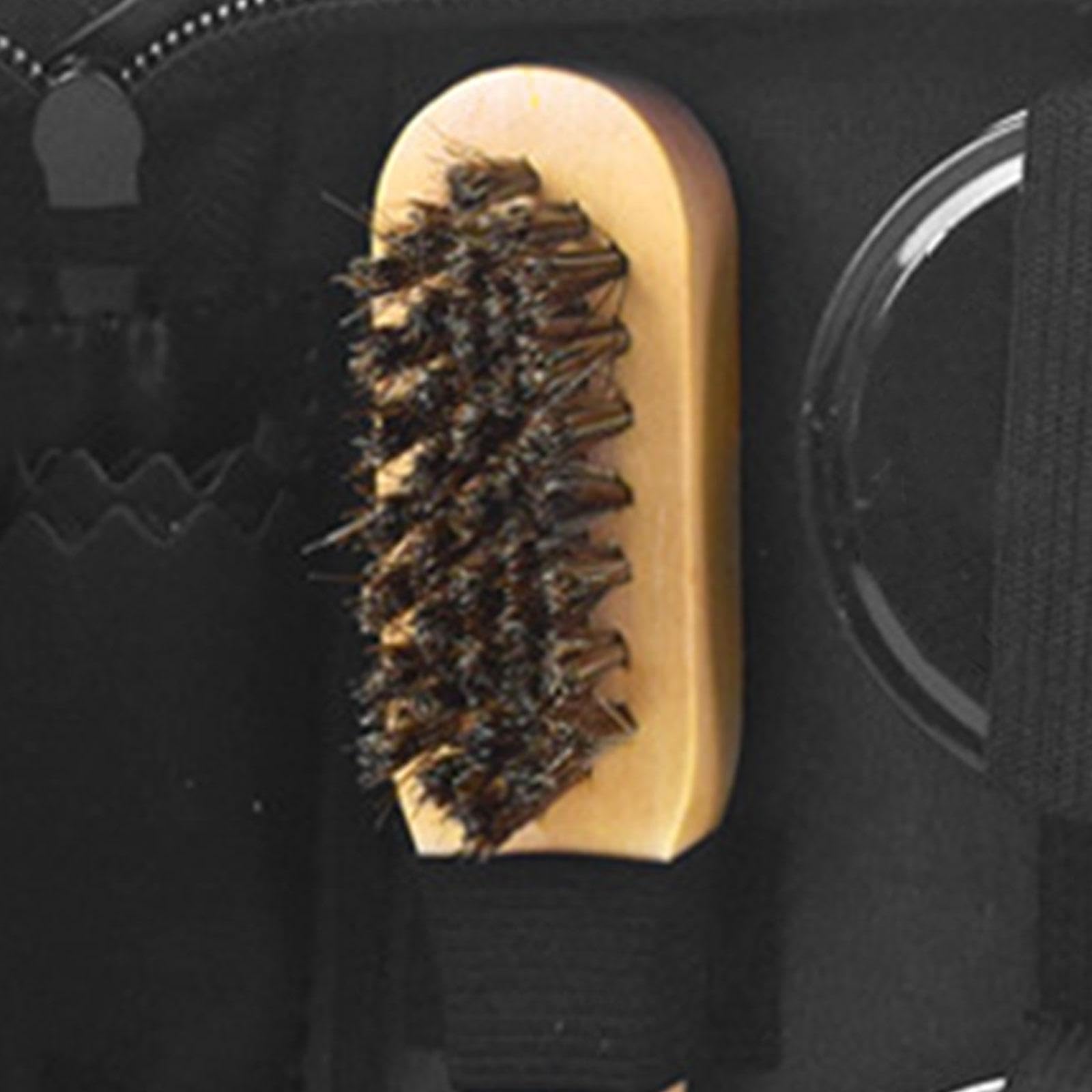 Lederpflege set Schuhputzset Schuhbürsten Schuhcreme Schuhanzieher Aufbewahrungstasche Multifunktion für Schuhpflege Lederwarenreparatur