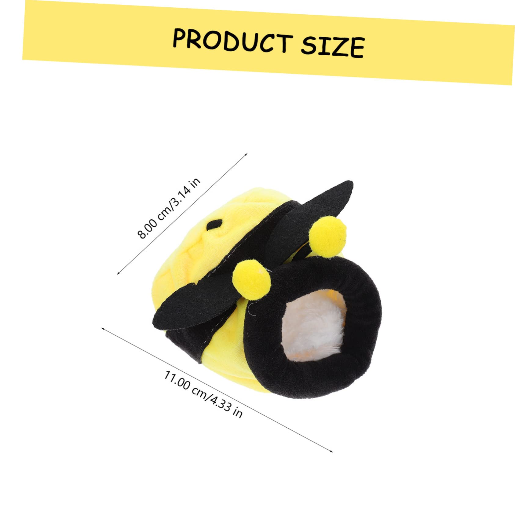 POPETPOP 5piezas Cama Aislante para Hámster y Mascotas Pequeñas Nido De Fleece y para Cobayas y Erizos Diseño De Invierno Color para Pequeños Roedores
