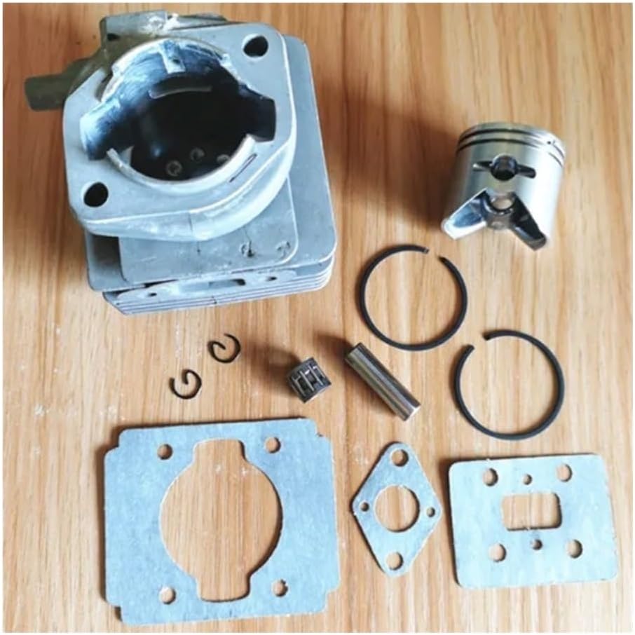 34mm Cylinder Piston Kit Fit for 34FB 1E34FB EB260 Engine Handle Blower Hegde Trimmer Zylinder Piston Ring Pin Clip Bearing Gasket