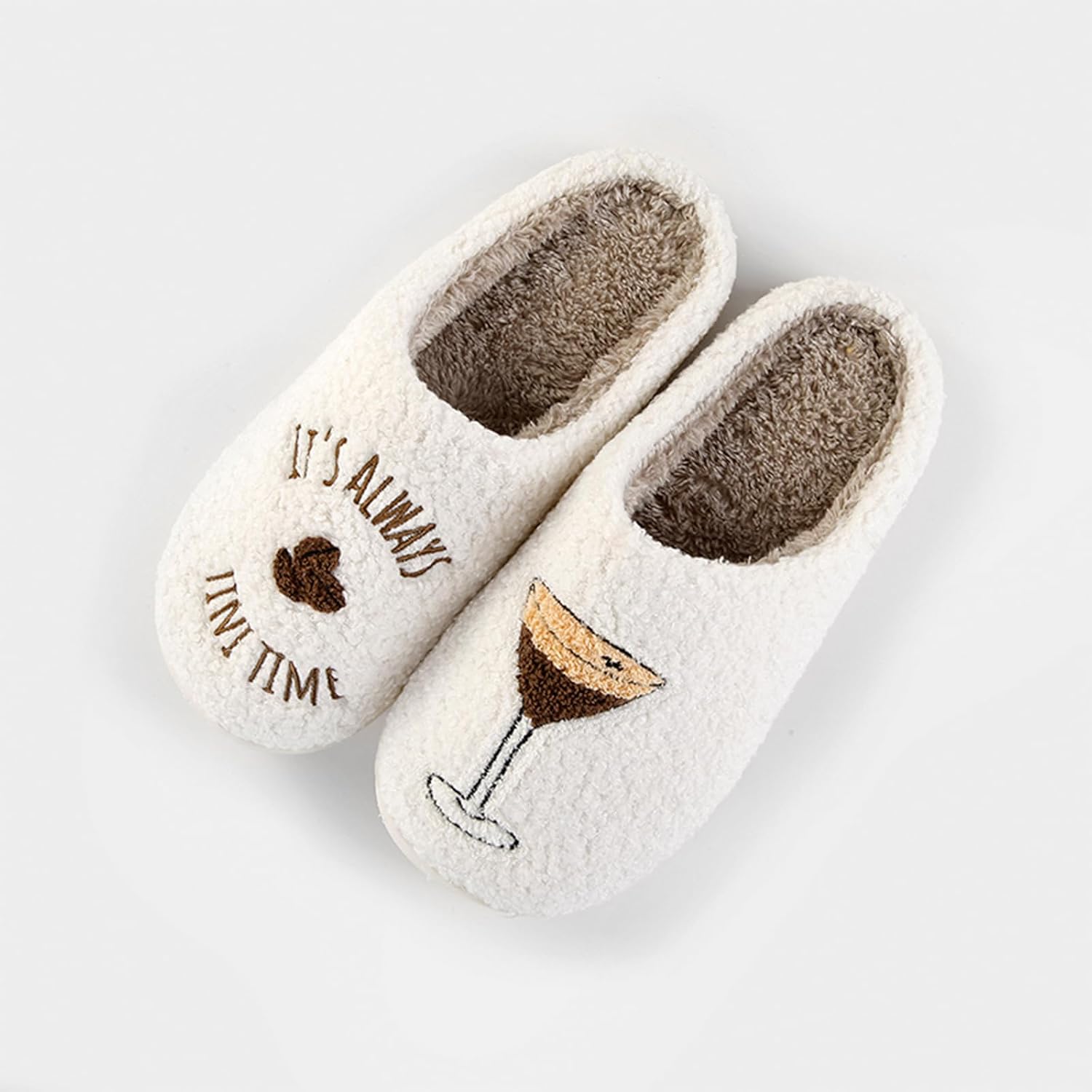 Cute Animal Slippers for Women Man Cartoon Animal Slippers for Woman Fuzzy Memory Foam Winter Warm Fluffy Shoes