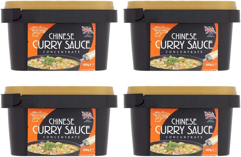 WaNaHong Goldfish Chinese Takeaway Curry Sauce Paste Concentrate 405g