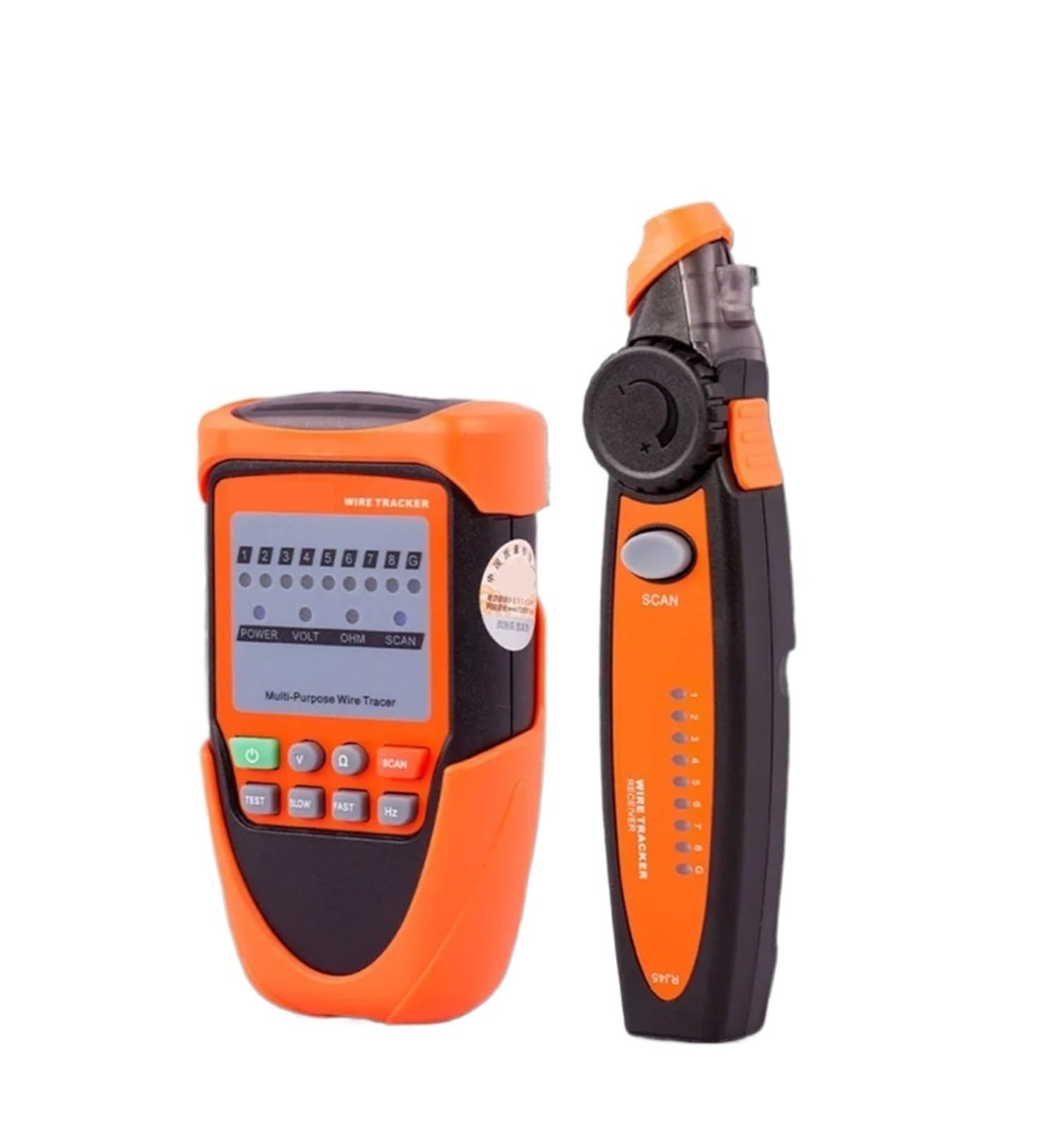 Tester for cavi di rete LAN Cat5 Cat6 UTP STP Rilevatore linee Tracciatore telefonici Strumento diagnosi dei toni Prove di trasmissione