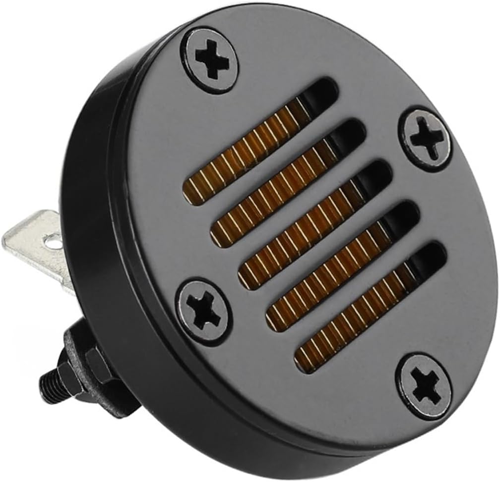 1Pcs 1.5 Inch Tweeter Audio Speaker 4 Ohm 30W -Style Tweeter Unit HiFi Treble Neodymium Speaker Metal Panel