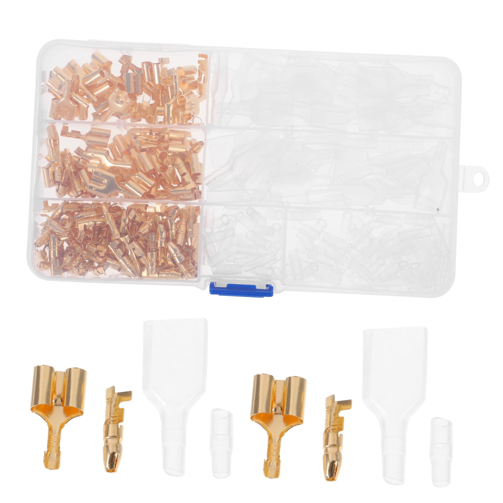 1Set Wire Terminal Connectors Insulated Female Male Crimp Terminals for Automotive and Motorcycle Wiring Durable and Efficient Electrical Connections