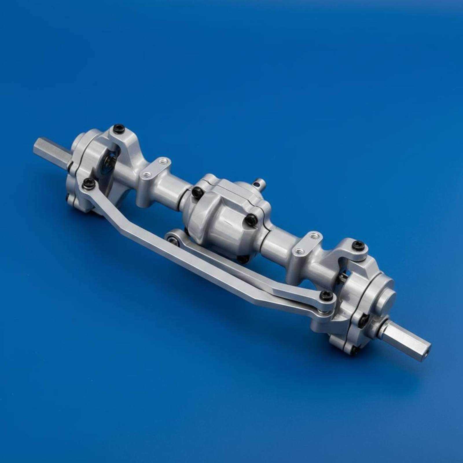 Assale Anteriore per Auto Radiocomandata Assale Crawler Assale Metallo Assale Upgrade per 1/16 C34 C44 B24 FY003 Migliora Controllo su Ostacoli E, Nero