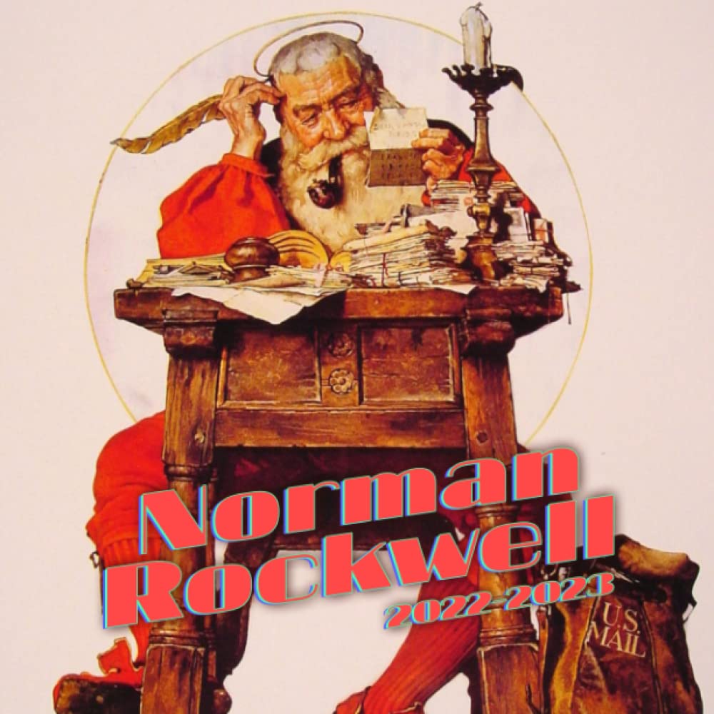 norman-rockwell-2022-calendar-cultural-art-gift-idea-2022-2023-planner