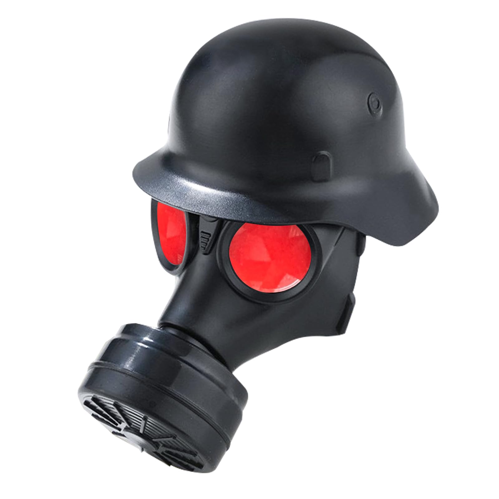 Abdeckungskappe für Anhängerkupplung, Schutzkappe Anhängerkupplung Gasmaske Helm Form, Schwarz Anhängerkupplung Abdeckung Lustig Auto Trimmen für Anhängerkupplung