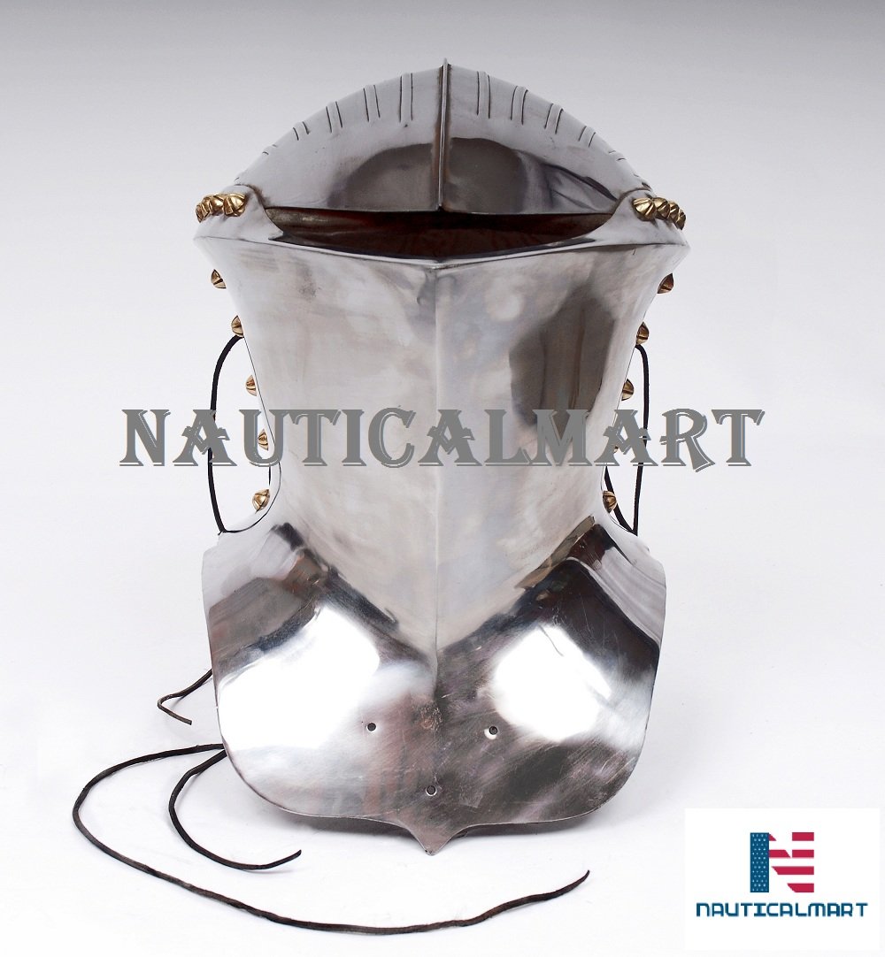 NauticalMart Jousting Helm Stechhelm Medieval Knight Helmet Silver