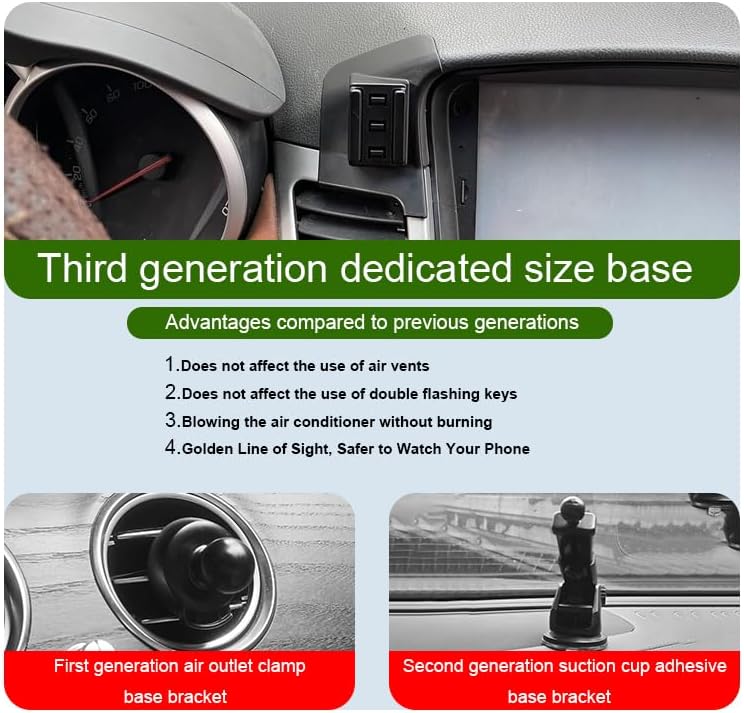 car phone holder for chevrolet cruze auto accessories [only for 2011-2015 chevy cruze] [auto lock hands free cell phone mount car fits for iphone & all smartphones] 2011-2015 cruze