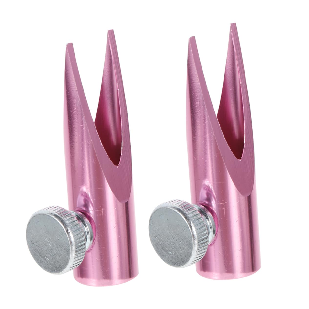 FRCOLOR Handheld Makeup Pencil Sharpener for Women Eyeliner and Lip Pencil Sharpener Dual U-Shape Slots Long Lasting