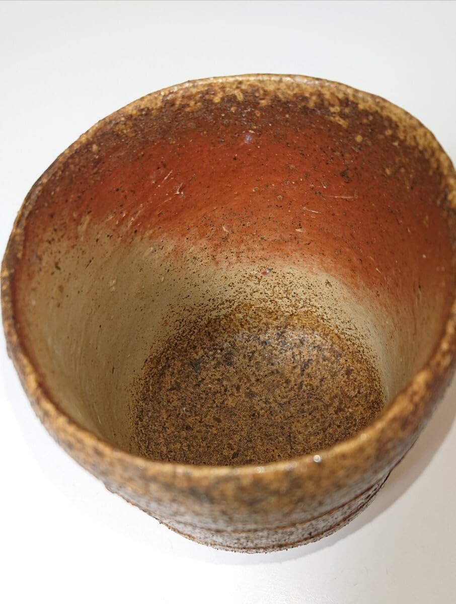 森陶岳 備前 湯のみ 未使用☆末廣学【師：森陶岳】☆備前窯変湯呑み - メルカリ
