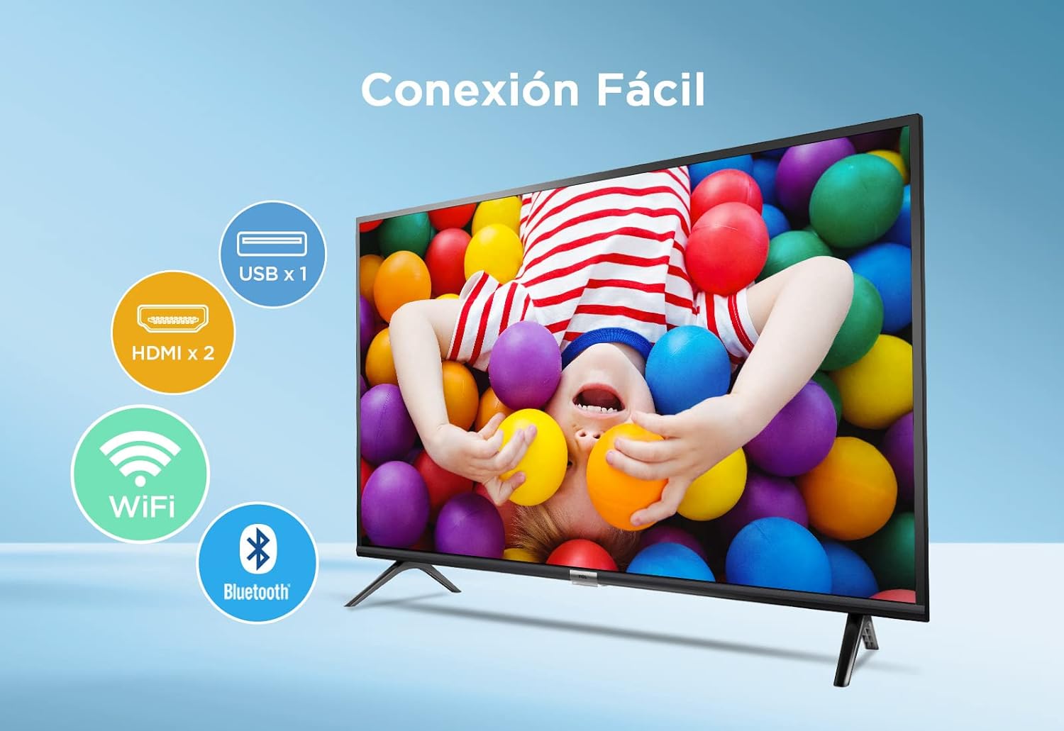 TCL 32ES560 televisore 109,2 cm (32) HD Ready Android TV Wi-Fi Nero TCL 32ES560 televisore 109,2 cm (32) HD Ready Android TV Wi-Fi Nero