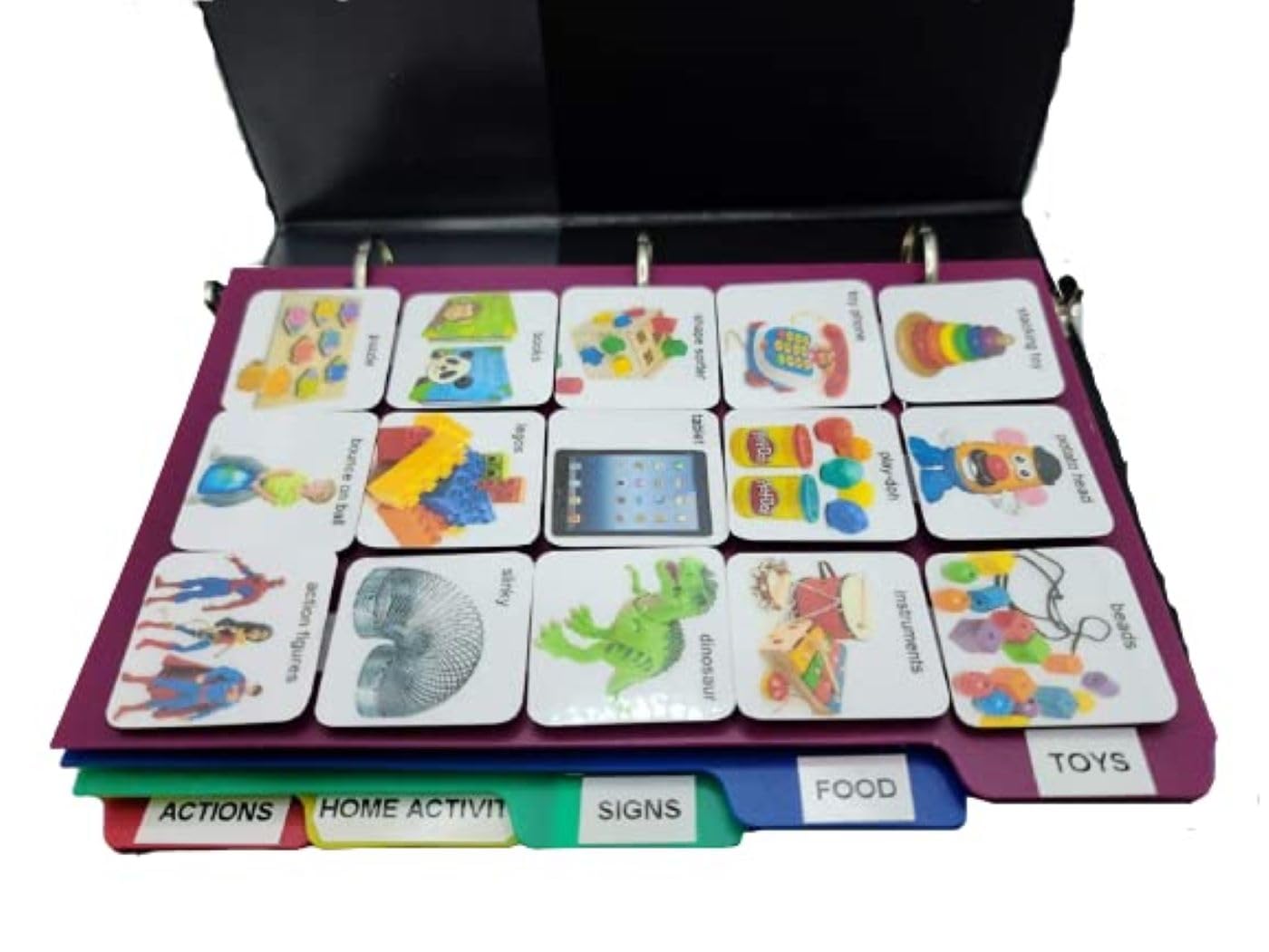 Visual Communication Real Picture Photo Book for Autism, Speech & Language, & Apraxia - Special Needs