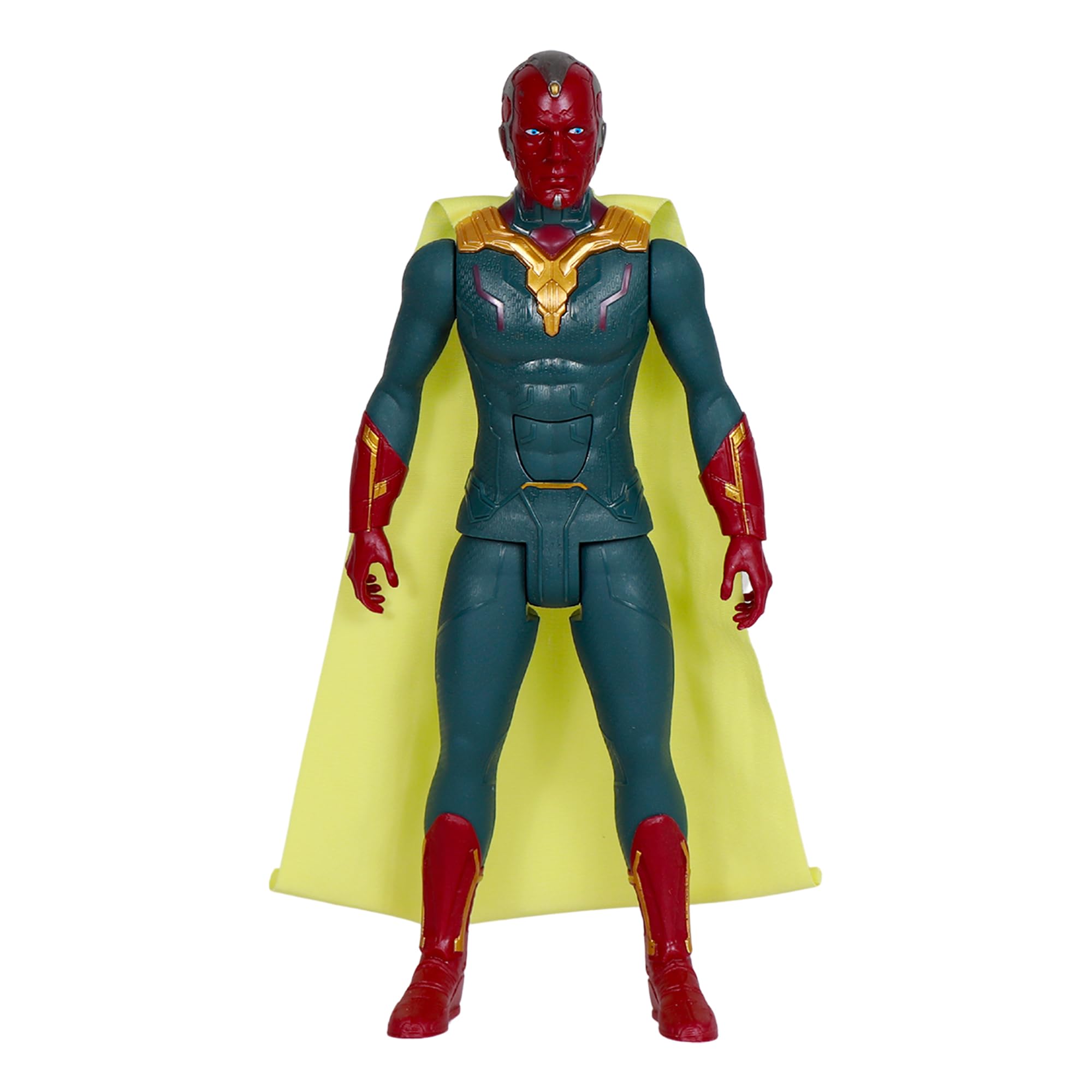 Superhero Action Figure Toys, Kids Superhero Toys, 12inch (with Light & Sound) (Vision)