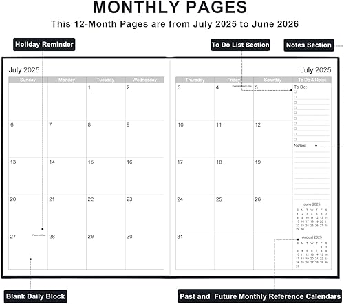 Miniatura 3 de Agenda 2024  Agenda semanal 2024 de 8.5 x 11 pulgadas, de enero de 2024 a diciembre de 2024, agenda semanal y mensual 2024 con cubierta de tela,