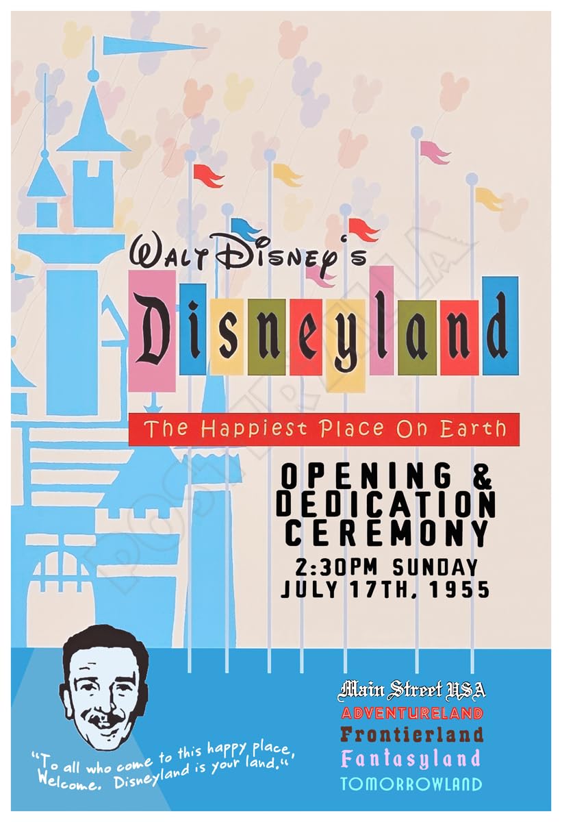 Disneyland Grand Opening 1955 Today In Disney History Disneyland 