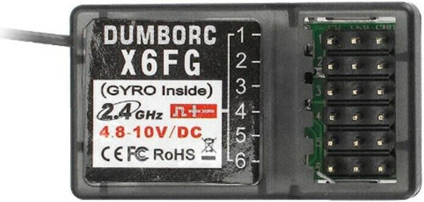 Close-up of ZEZEFUFU P6FG Receiver label