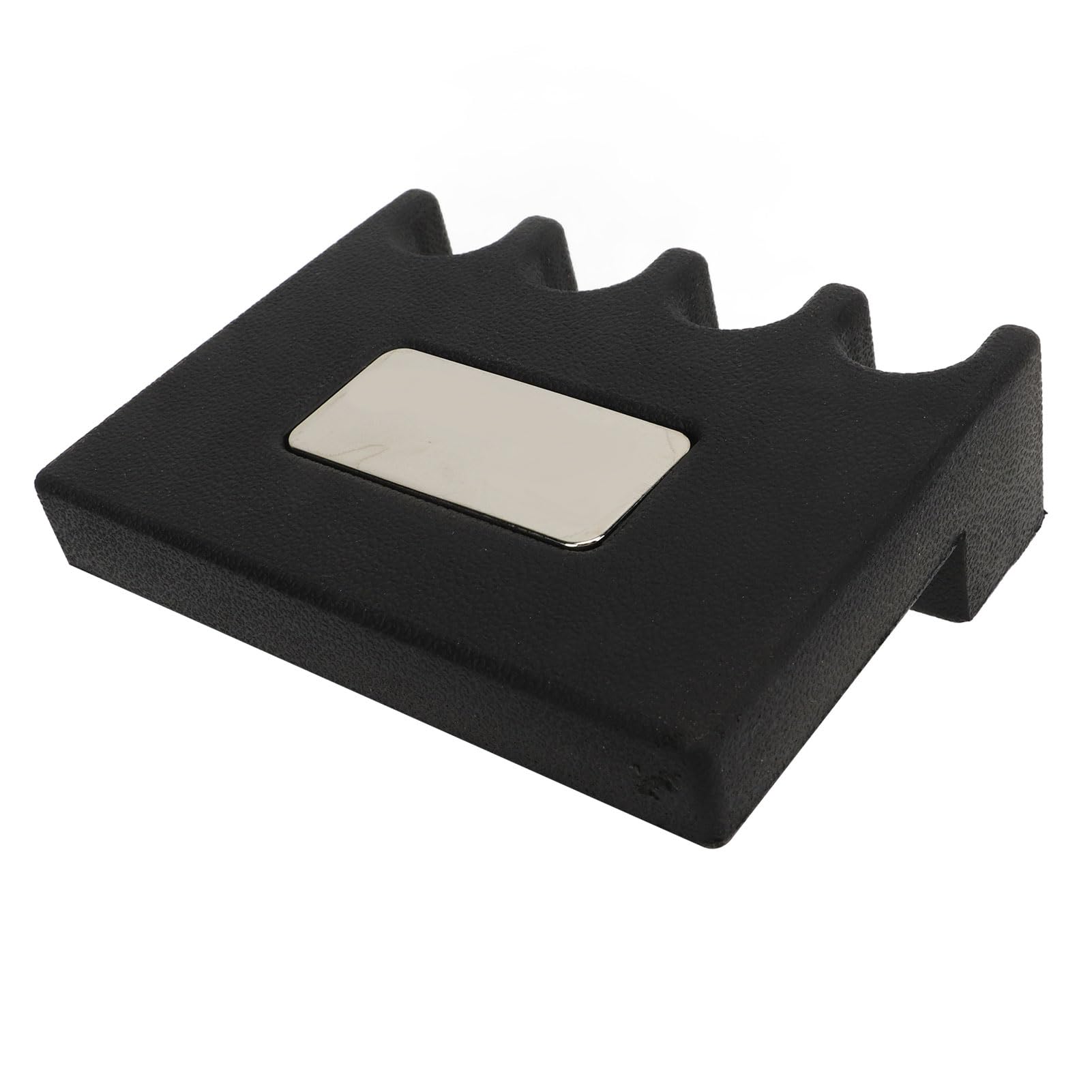 POENVFPO Pool Cue Stick Holder, Black Portable Rubber Billiard Cue Stick Holder Pool Cue Holder Rest Claw Accessories for Bars Clubs Pool Players (4 Holes)