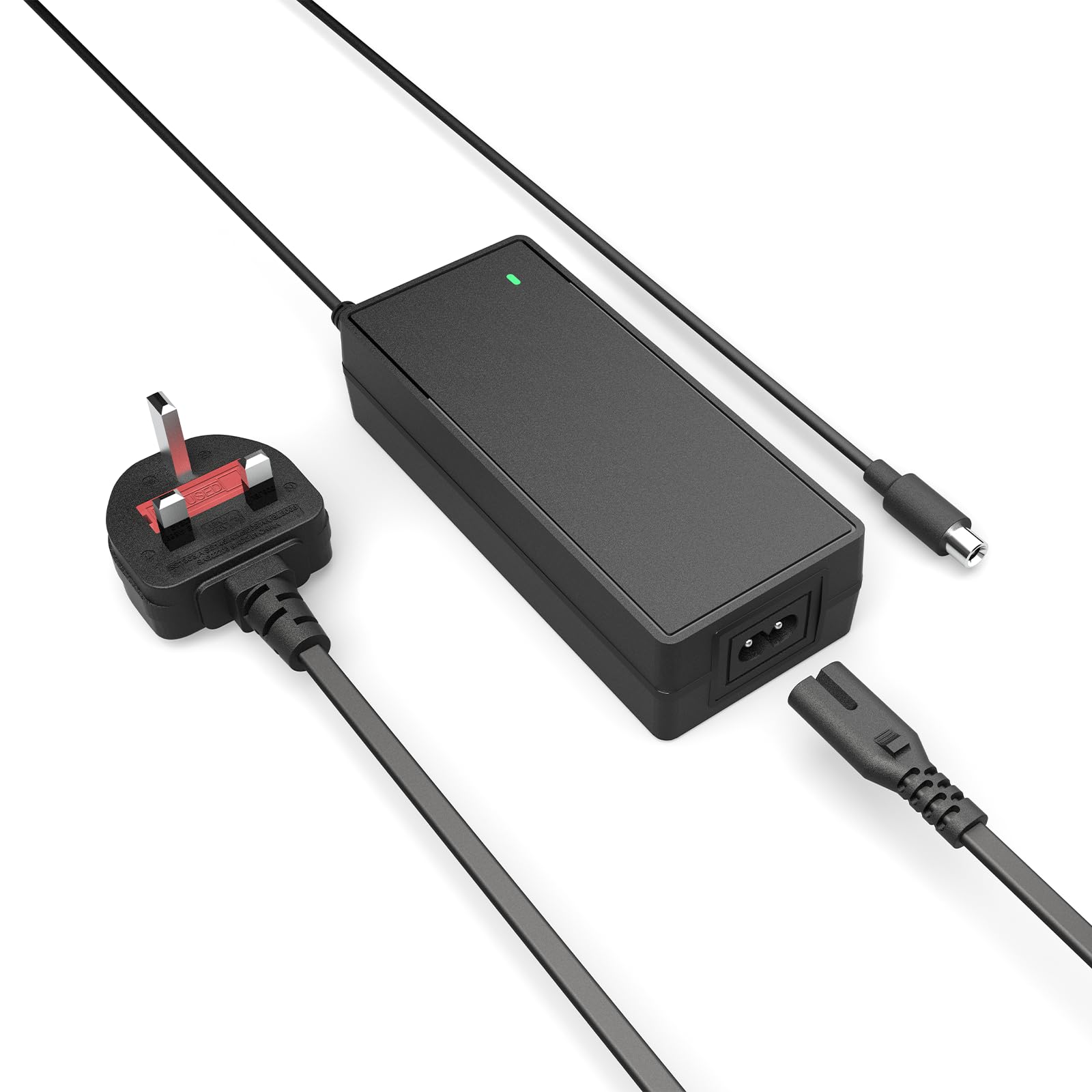 XXSZHY 42V 2A Electric Scooter Charger, Power Adapter Compatible with Xiaomi M365/Pro/Pro 2/Mi 3/1S, for 36V/42V Lithium-ion Battery E-Scooters & E-Bikes