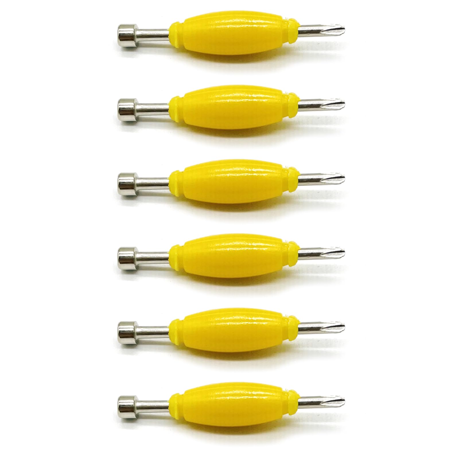 Buxuaaaa 6 Packs Compact Skateboard Repair Screwdriver Fingerboard Nut Driver Skateboards Finger Board Accessory Enduring Fingerboard Nut Driver