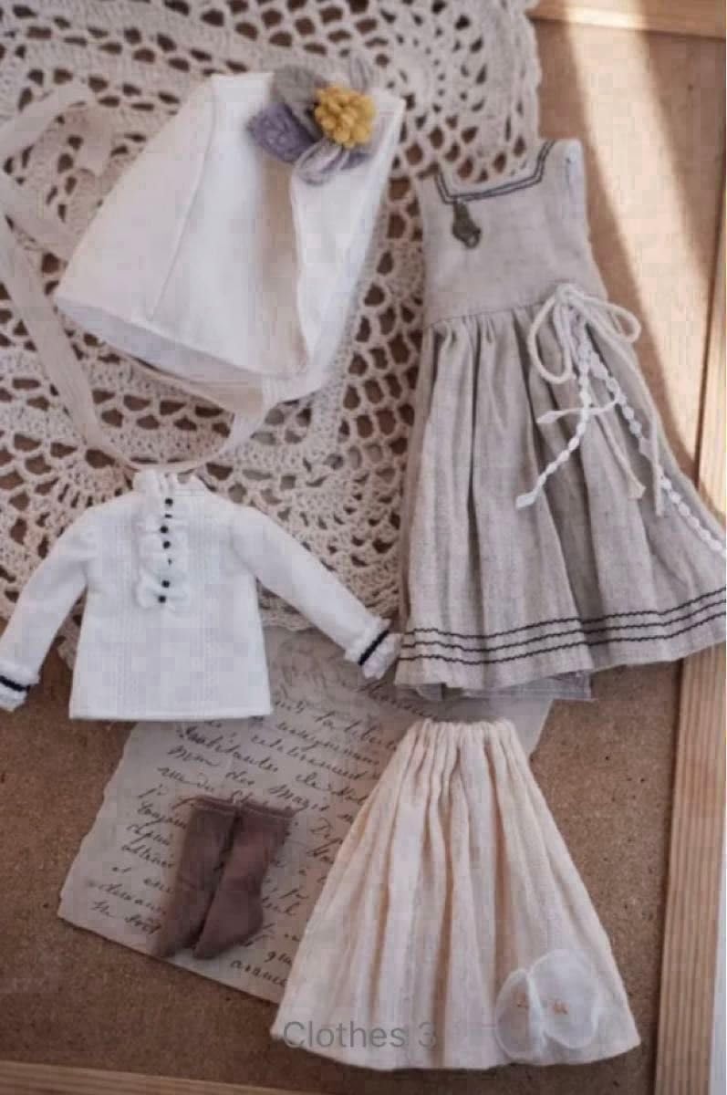 ブライス ネオブライス お洋服 アウトフィット 海外作家製 海塩うさぎ 双子