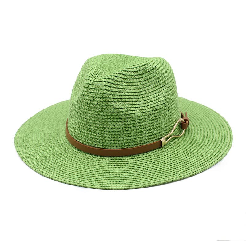 Chapeau de soleil respirant fedora pliable grand bord pour la plage