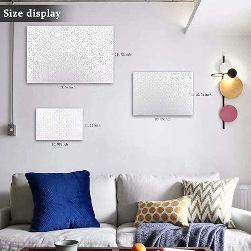 Miniatura 7 de Rompecabezas de 300 piezas de luminarias patrióticas de verano con diseño de linternas del 4 de julio, resistentes y ajustadas, rompecabezas