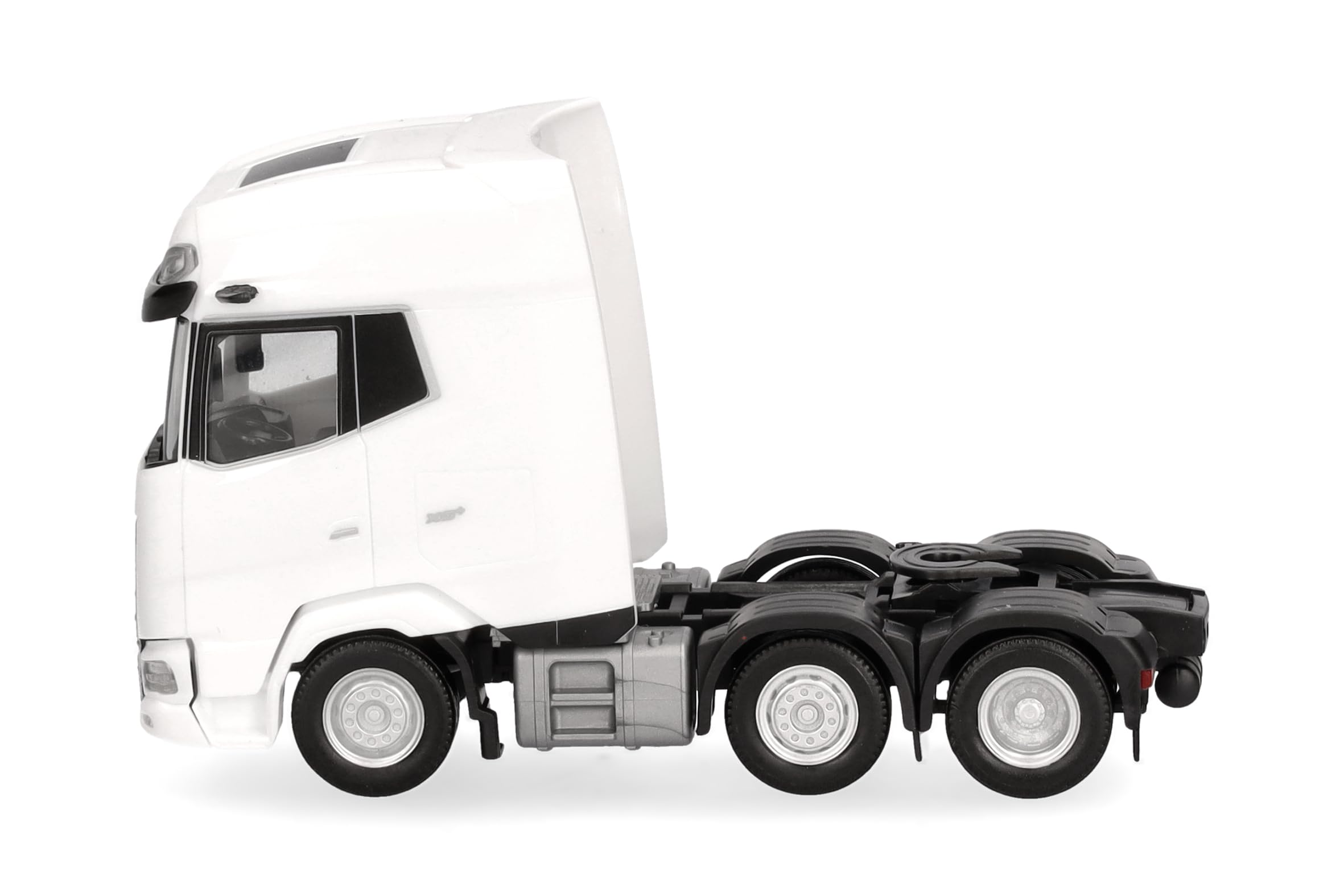 herpa Truck Model DAF XG+ Tractor 3 Axles, White, Miniature in Scale 1:87, Collectible, Made in Germany, Plastic - Image 4