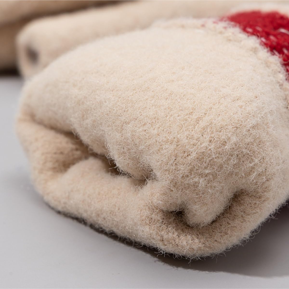 Handschuhe Fingerlose Handschuhe for Den Winter, for Damen, Warm, Mit Halben Fingern, Gestrickt, Winterhandschuhe for Damen Thermohandschuhe(Grün)