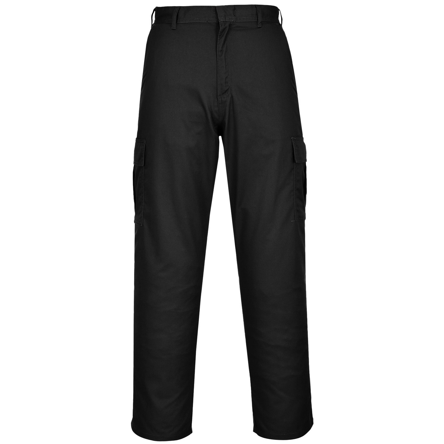 Portwest Men's Black Combat Work Trousers (30T) (Black)