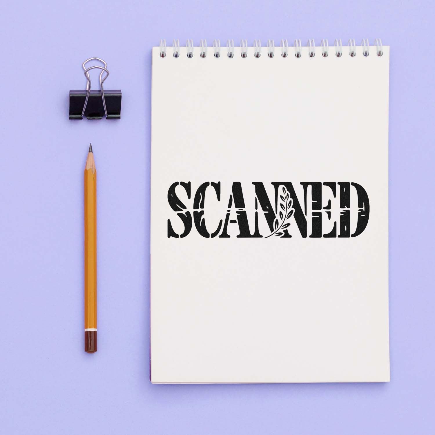 Mini Scanned Business Hand Stamp, Eerie Stamp for Small Owners, Office Administrators, Paperwork Approval Marking, Vintage Horror Style Impression, Compact Desk Tool