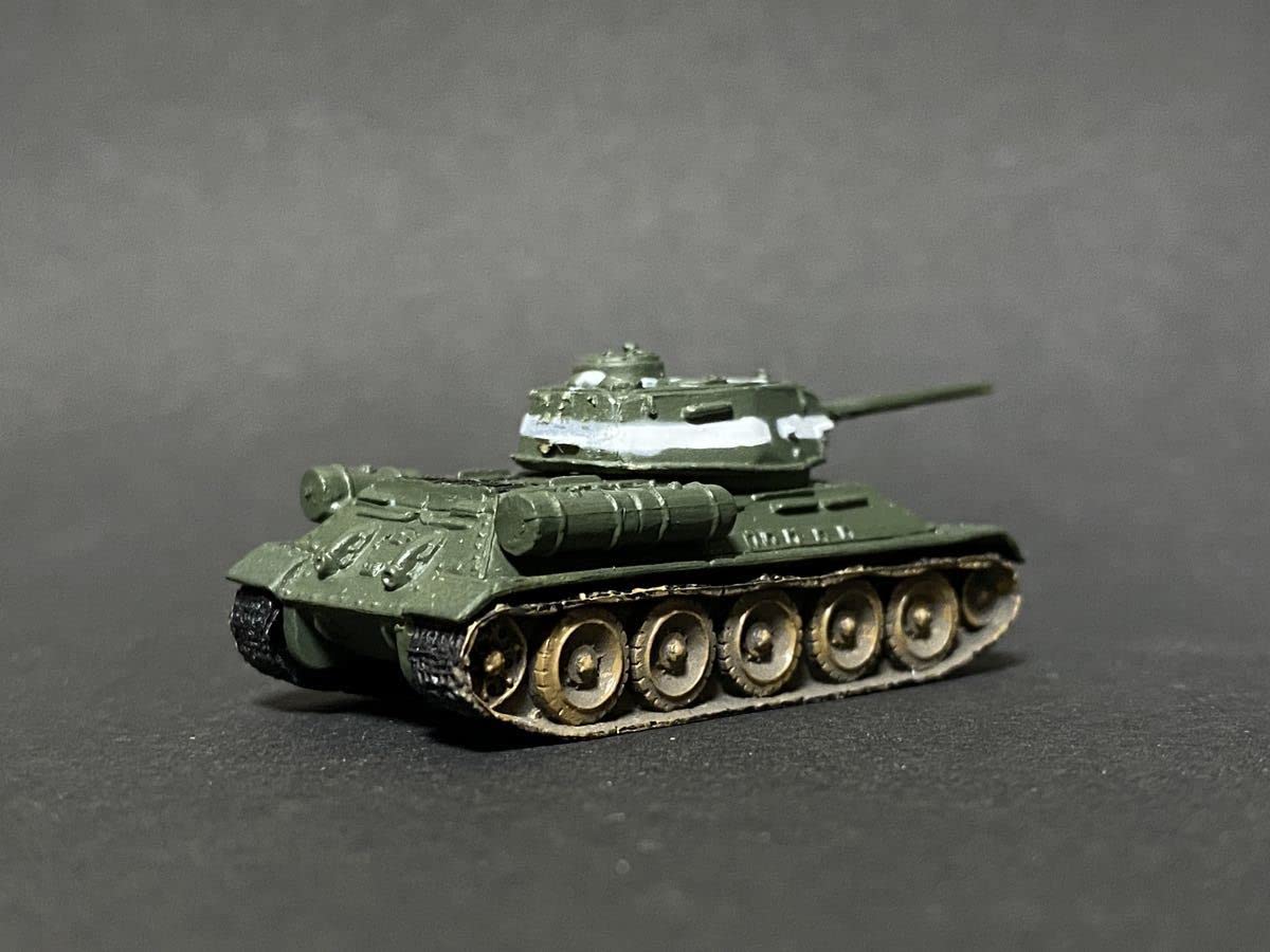 Amazon.co.jp: WTM1 1/144 T-34 85中戦車 対空標識迷彩 WW2 ソ連