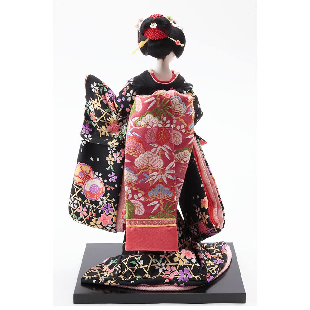 美術品・アンティーク・コレクション 久月 柳雨月 日本人形 舞妓 伝統