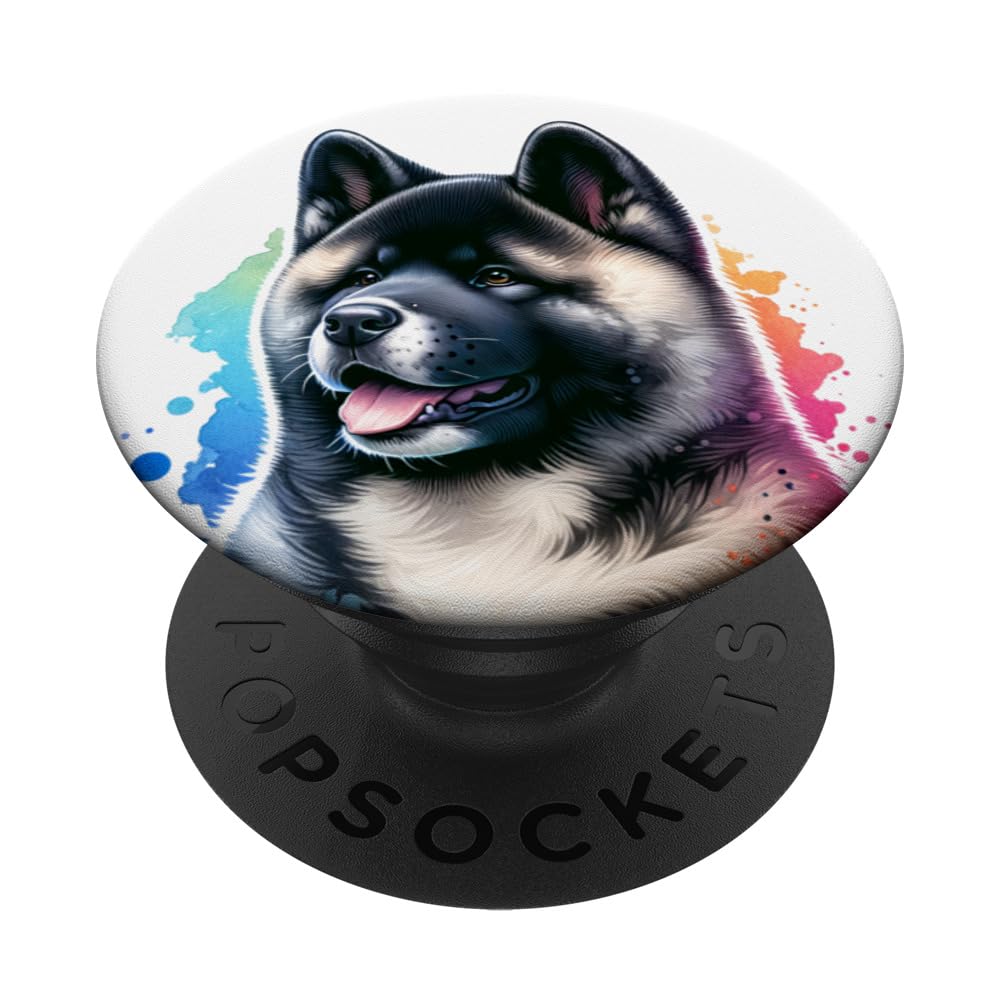 Akita Dog Working Group Artwork PopSockets Standard PopGrip