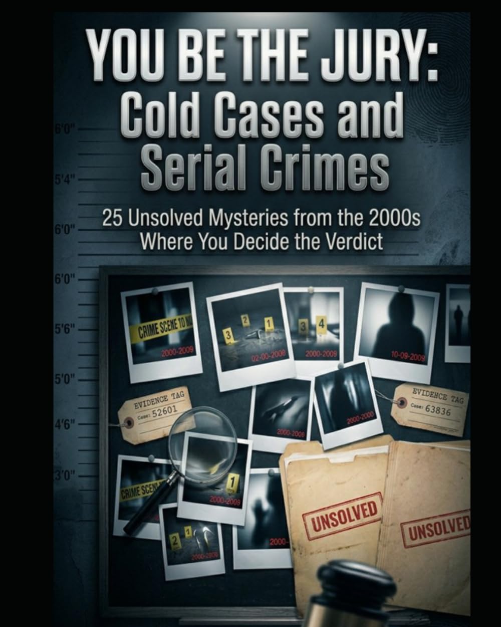 You Be the Jury: 25 Cold Cases and Serial Crimes: 25 Interactive True Crime Cases from the 2000s—Examine the Evidence and Deliver Your Verdict (Trivia and Quiz books)
