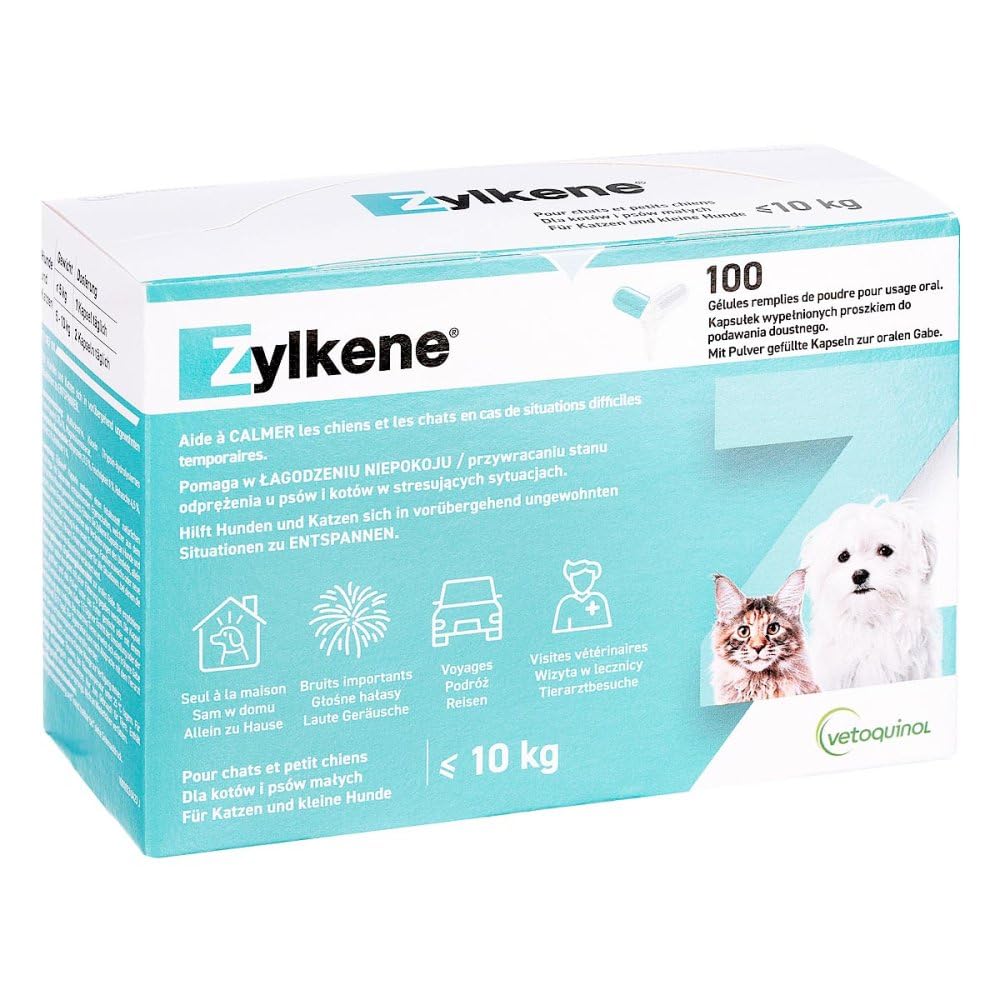 ZYLKENE Kapseln f.Katzen/kleine Hunde 100 St