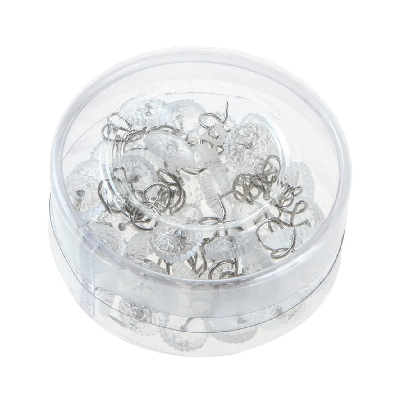 SOLUSTRE 60Pcs Twisted Pins for Secure Slipcovers Upholstery Bedskirt Fasteners Easy to Use Compact Design for Bedding Tablecloths Home