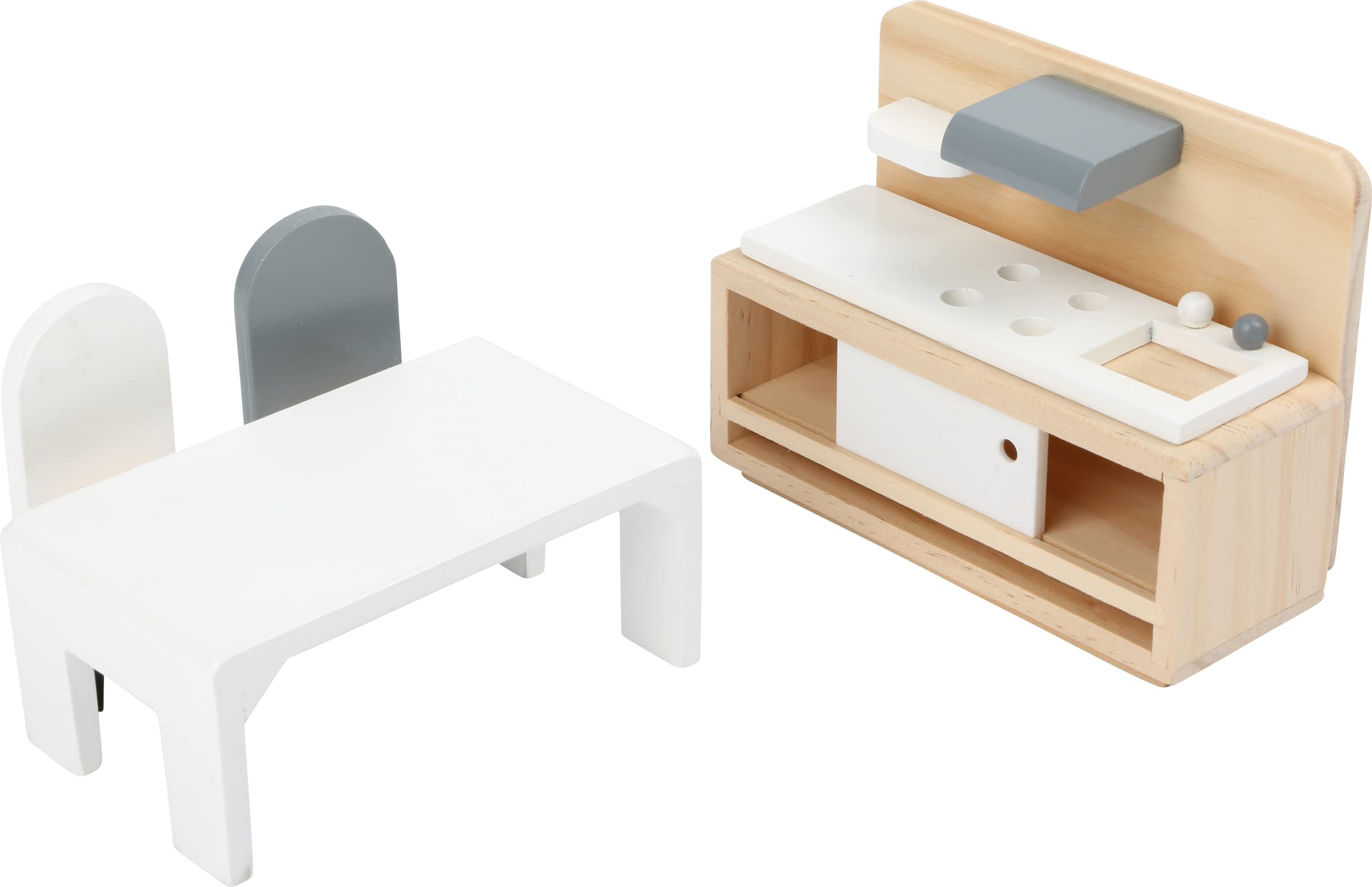 Small Foot complete meubelset voor een poppenhuis in Scandinavische