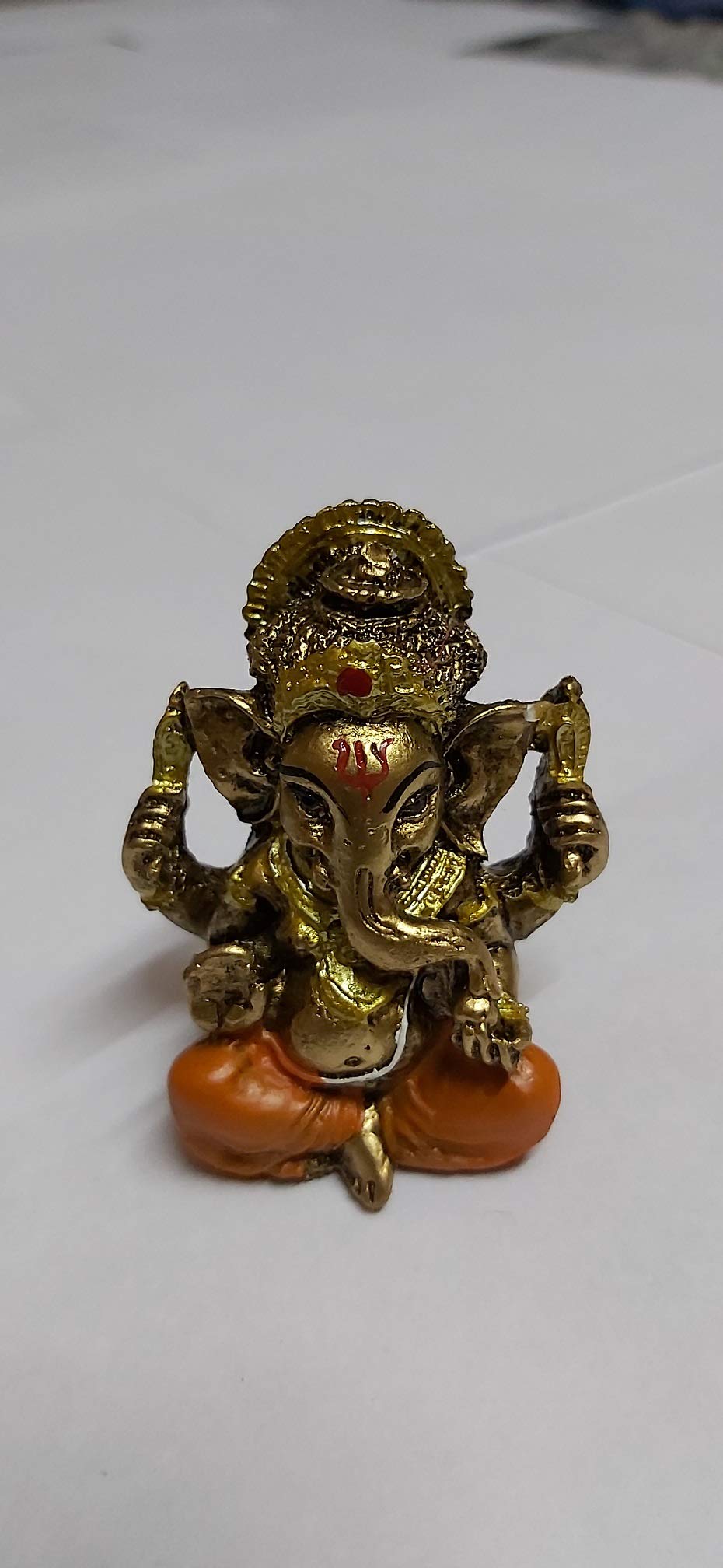 Lord Ganesha car Dashboard murti Ganesh Colored Idol Indian god murti