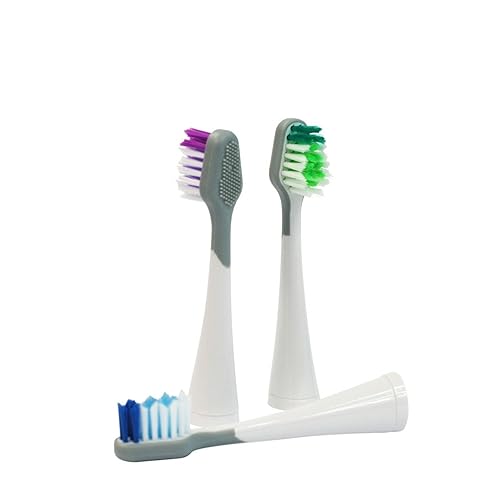 Pursonic Cabezales de cepillo de repuesto RBH-3 para modelos Pursonic S400/S450/S600