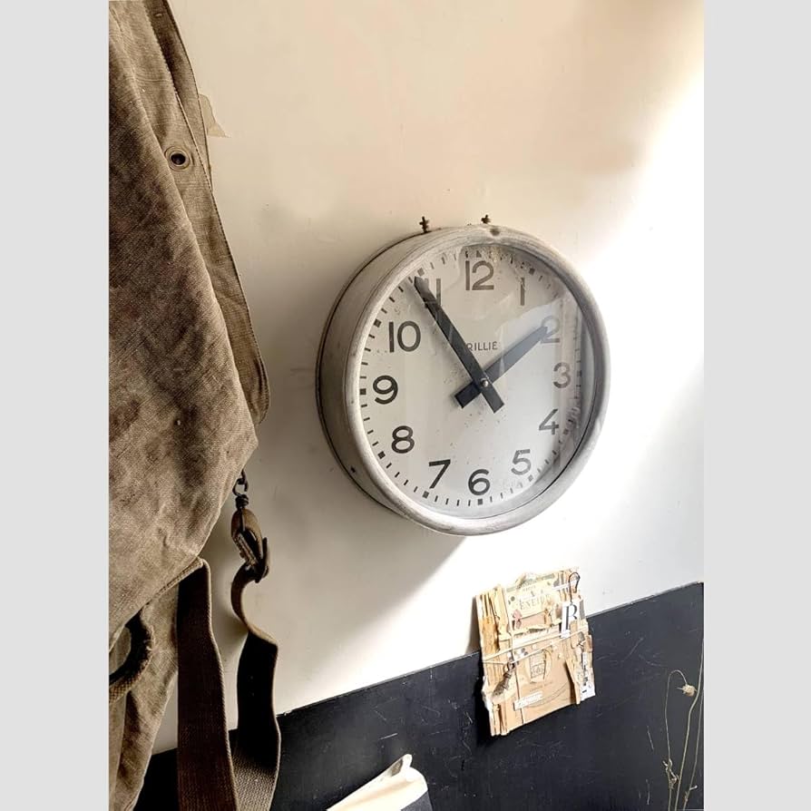 フランスアンティーク　BRILLIE 壁掛け時計 ヴィンテージ クロック フランスアンティークBRILLIE 壁掛け時計 ヴィンテージ クロック